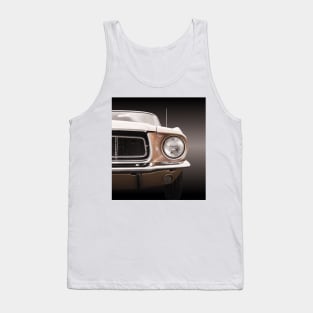 American classic car Mustang Coupe 1968 Tank Top